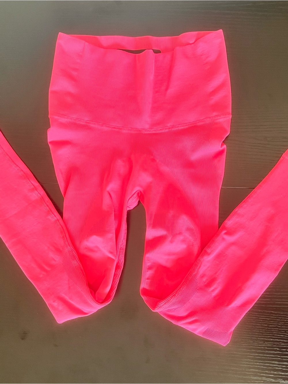 adidas Neon Pink High-Waist Women's Leggings 🐝